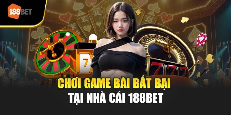 Chơi game bài bất bại tại nhà cái 188BET